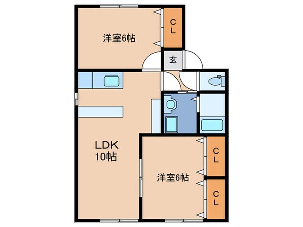 セラビブリアントの物件間取画像